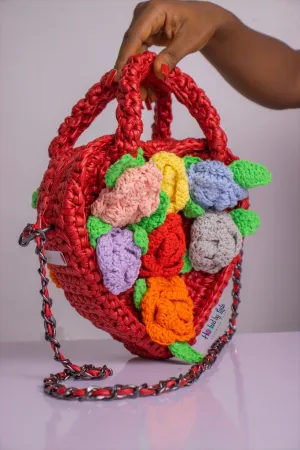 ‘Ife-bouquet’ Red garden bag