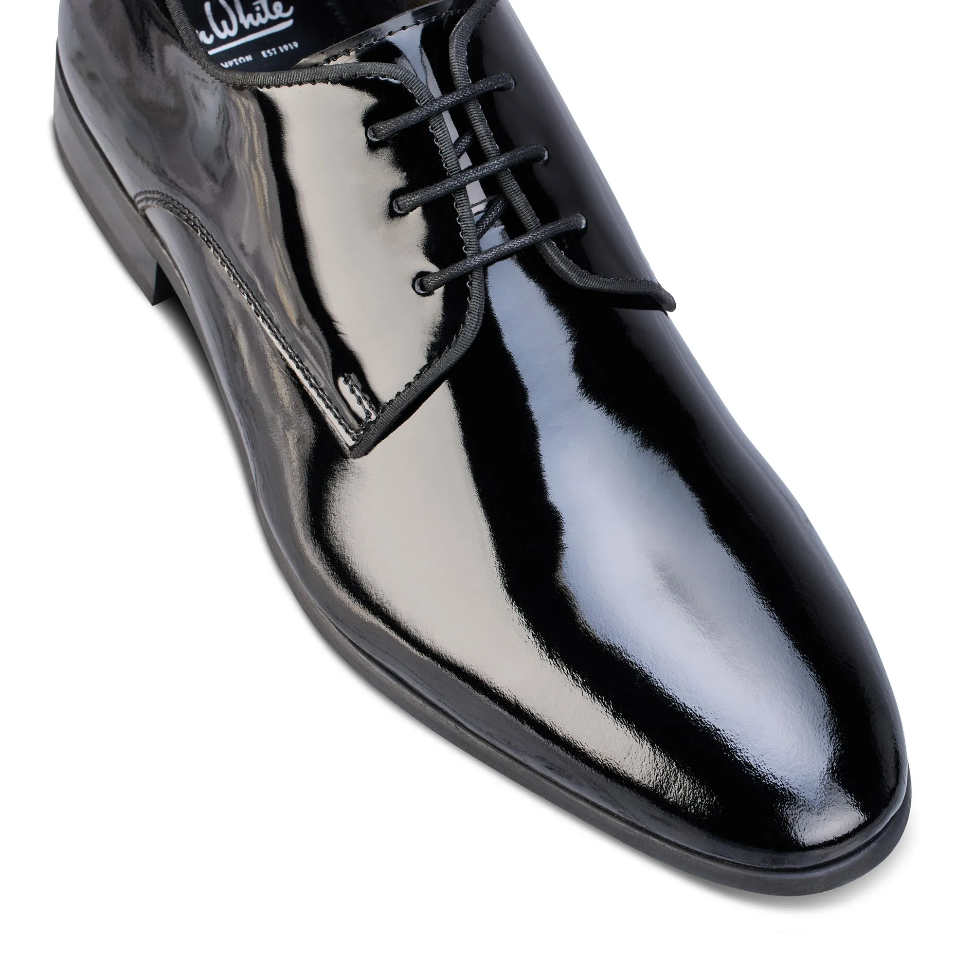 Ivy Black Derby Shoes