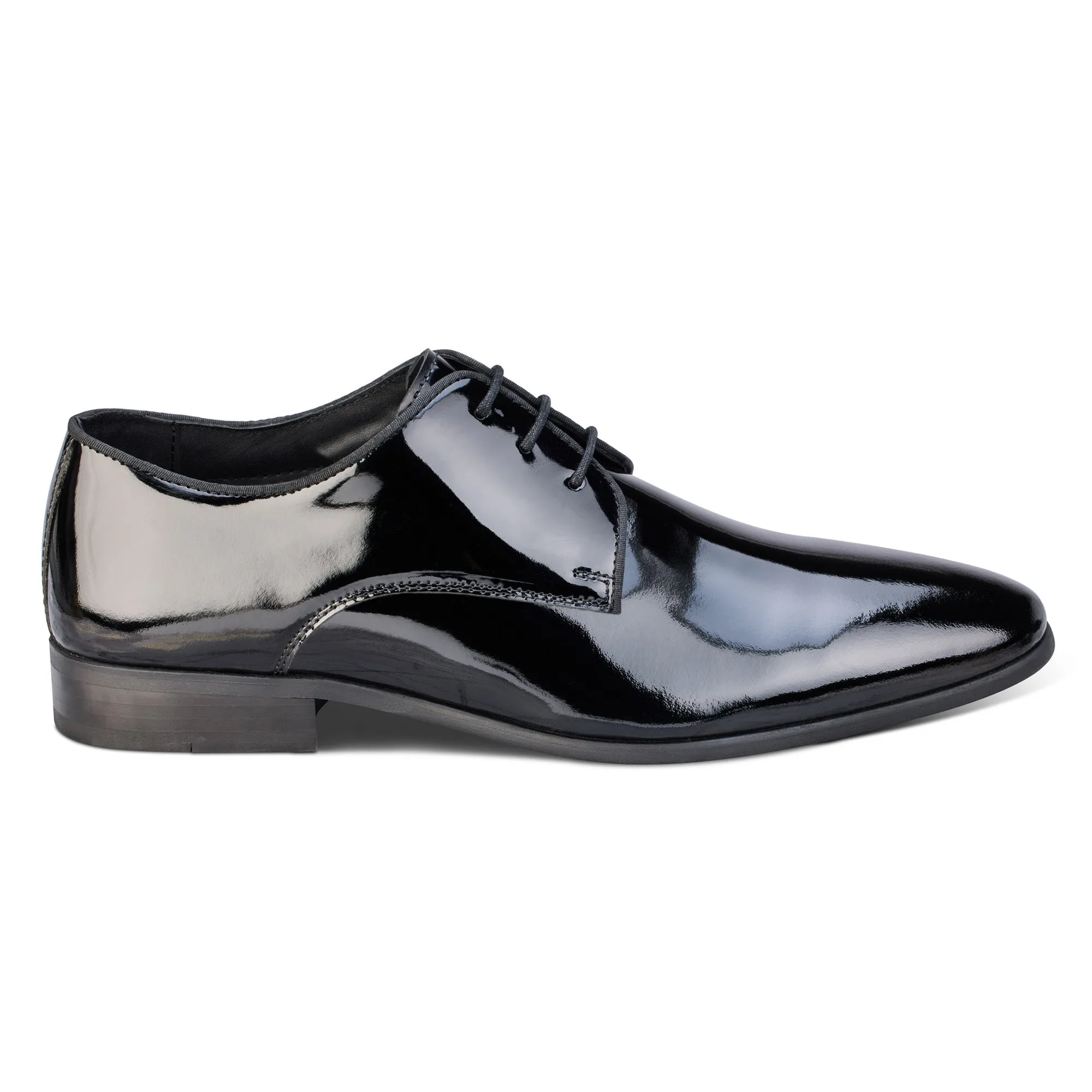 Ivy Black Derby Shoes
