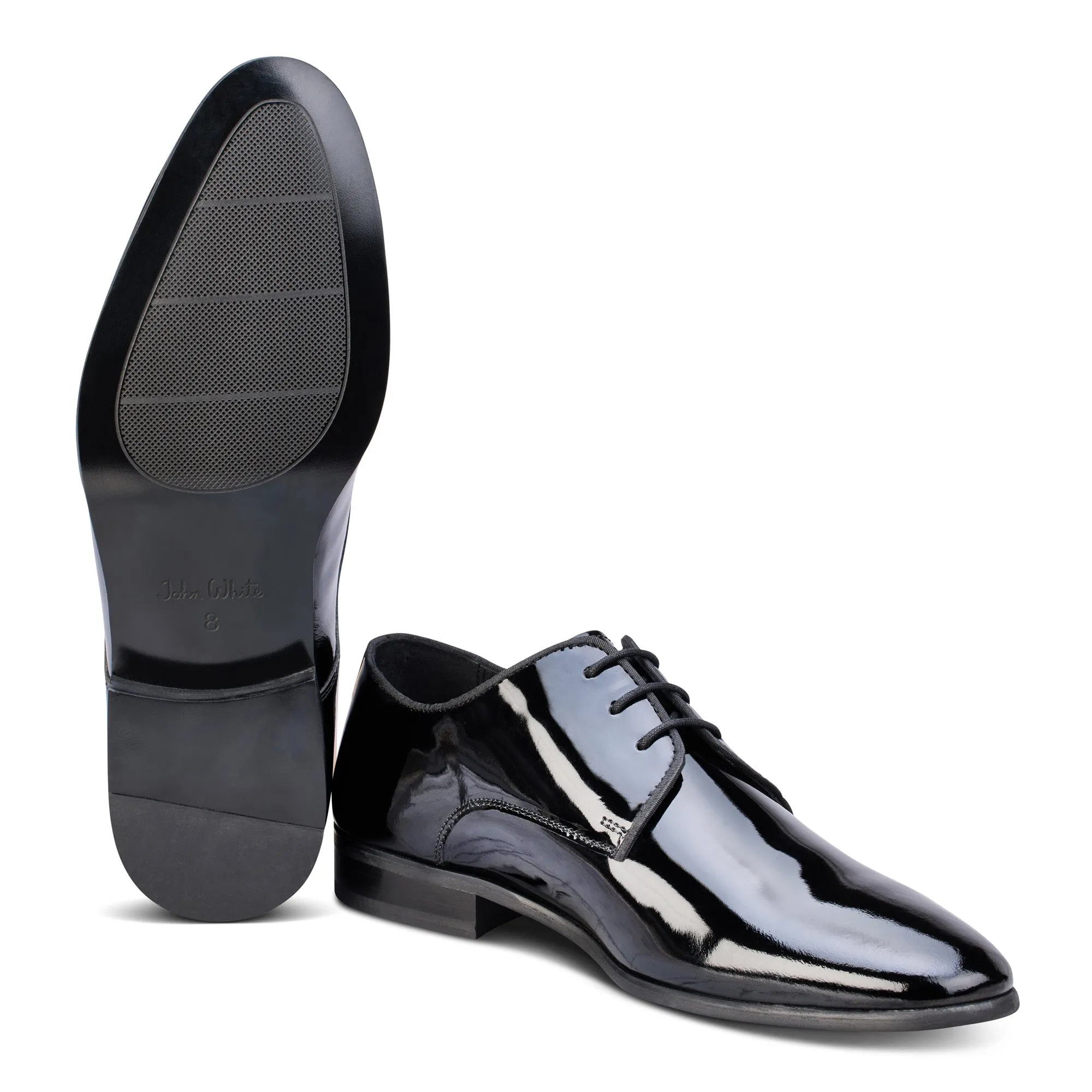 Ivy Black Derby Shoes