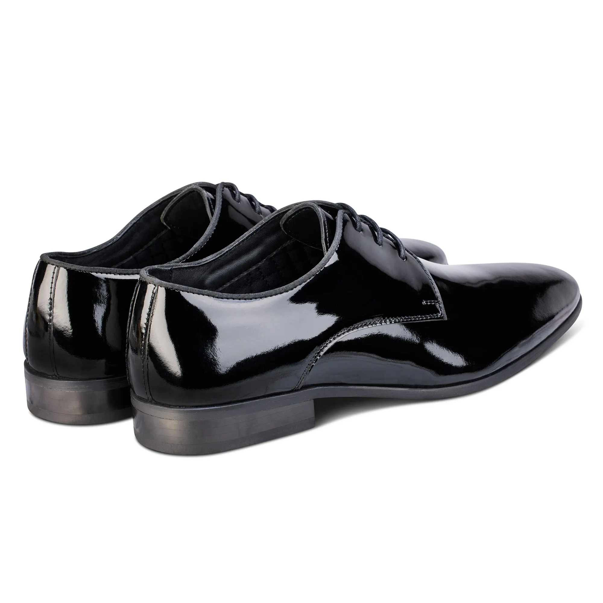 Ivy Black Derby Shoes