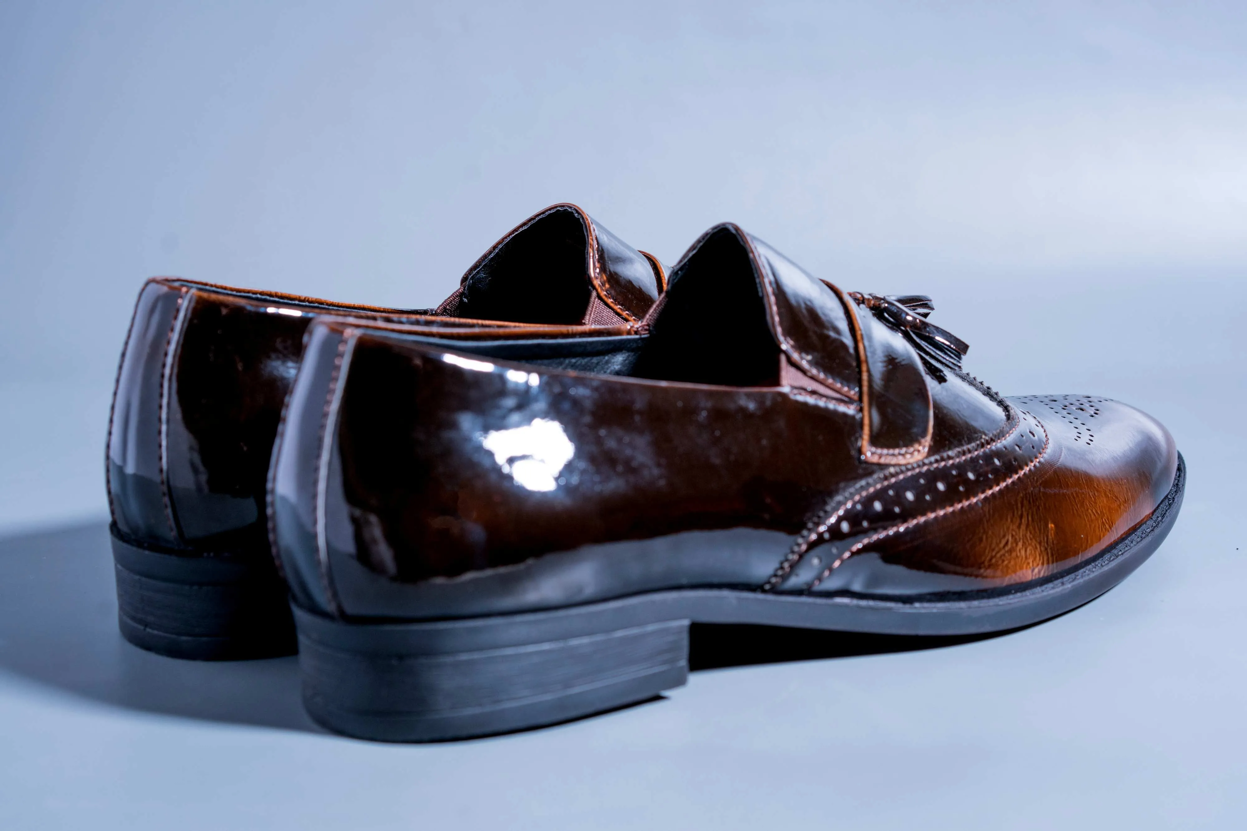 Jonas Paramount Men's Brown Cherry Color Outdoor Formal Casual Ethnic Loafer