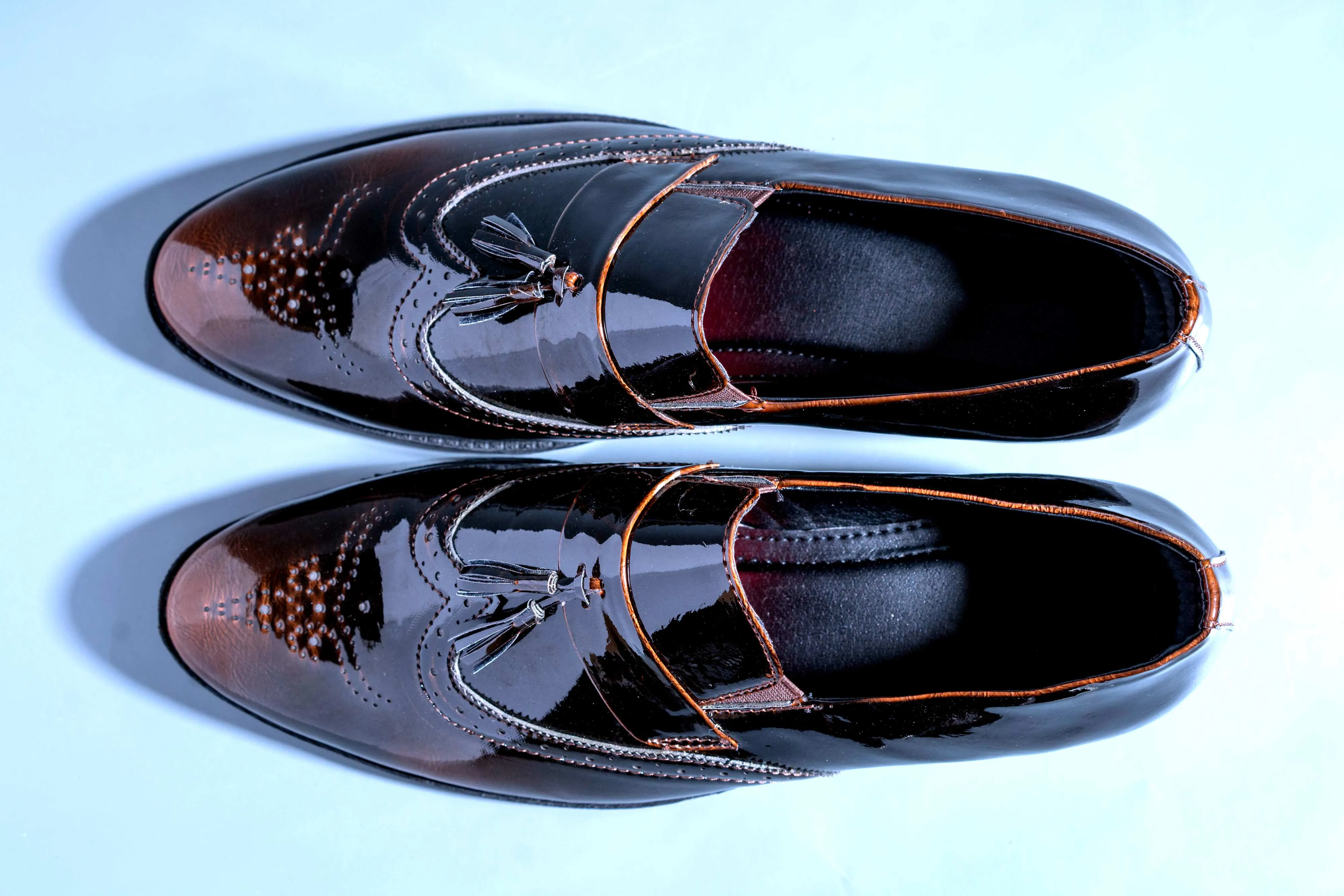 Jonas Paramount Men's Brown Cherry Color Outdoor Formal Casual Ethnic Loafer