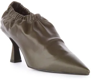 Justinreess England Queen In Olive Green For Women | Secret Sale