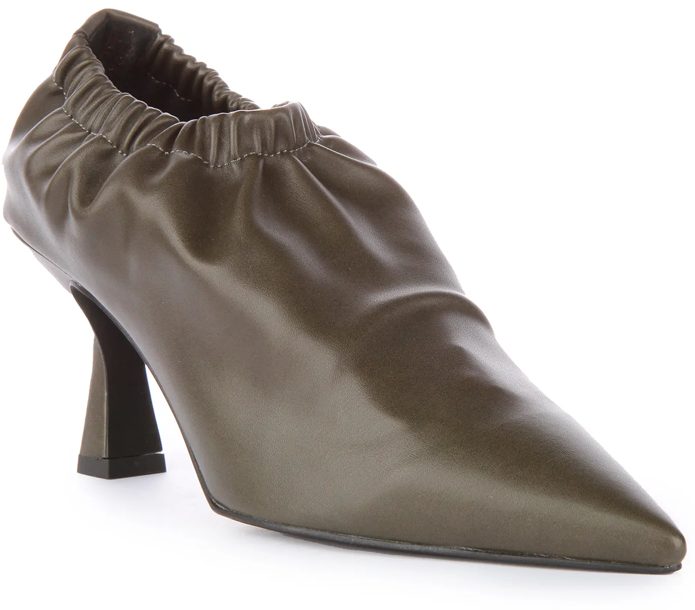 Justinreess England Queen In Olive Green For Women | Secret Sale