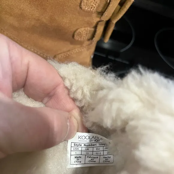 Koolaburra Kids Tan Boots