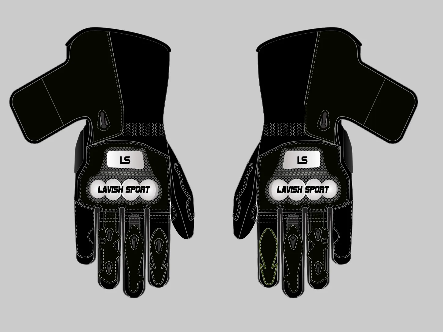 Lavish Sport Performance Racing Gloves