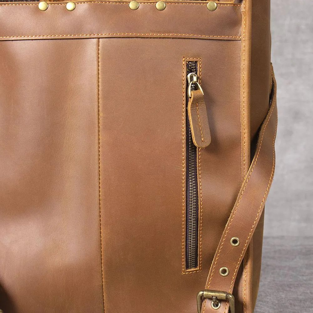 Leather Business Backpack | LUGANO
