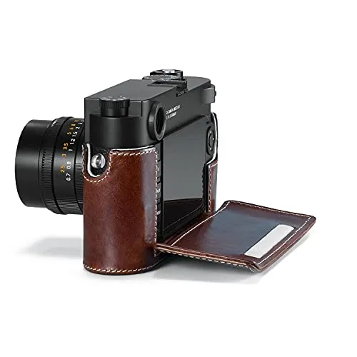 Leica M10 Leather Protector, Vintage Brown