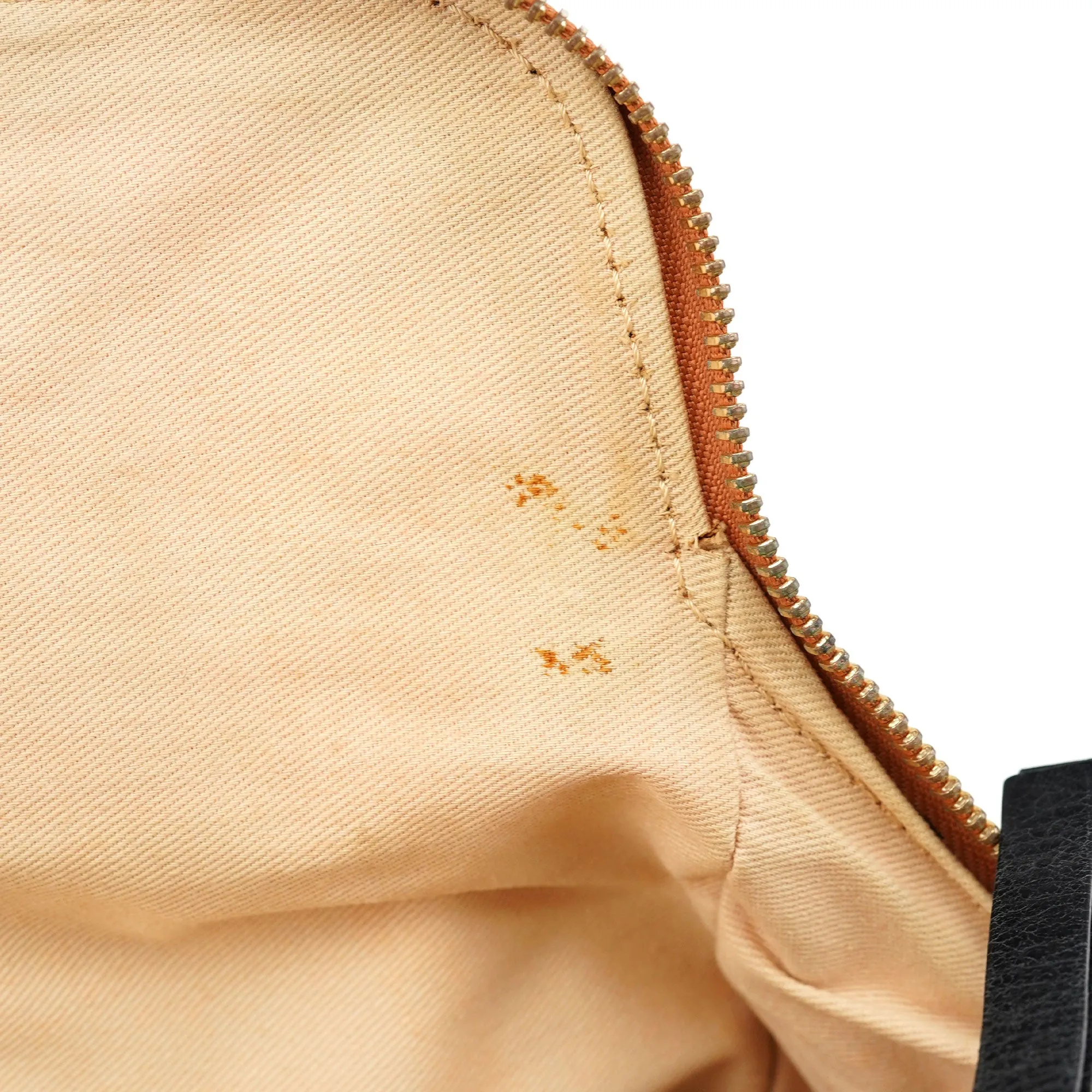 Light Brown Leather Bay Tote Bag