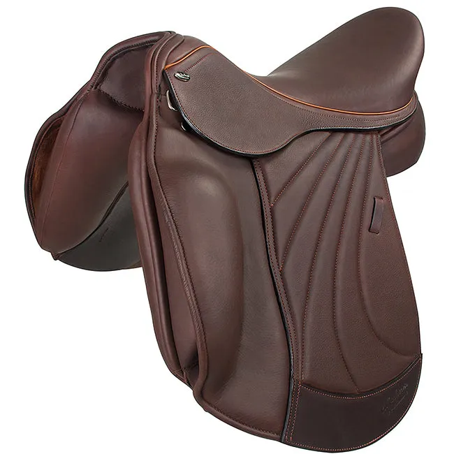 M. Toulouse Chocolate Delilah Platinum Dressage Saddle