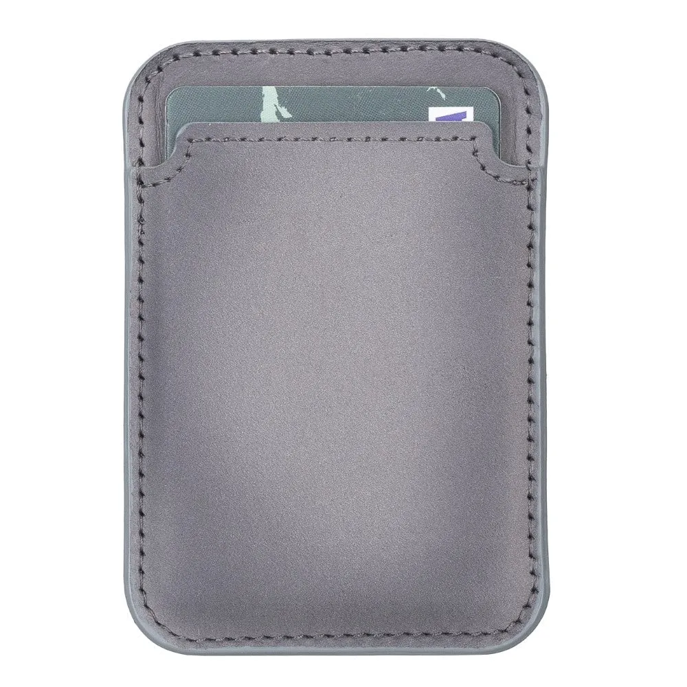 Maggy Genuine Leather Magnetic Card Holder