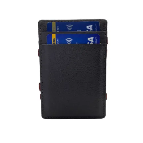 Magic Card Case & Cash Wallet Two Side Open # 1598 MAGIC