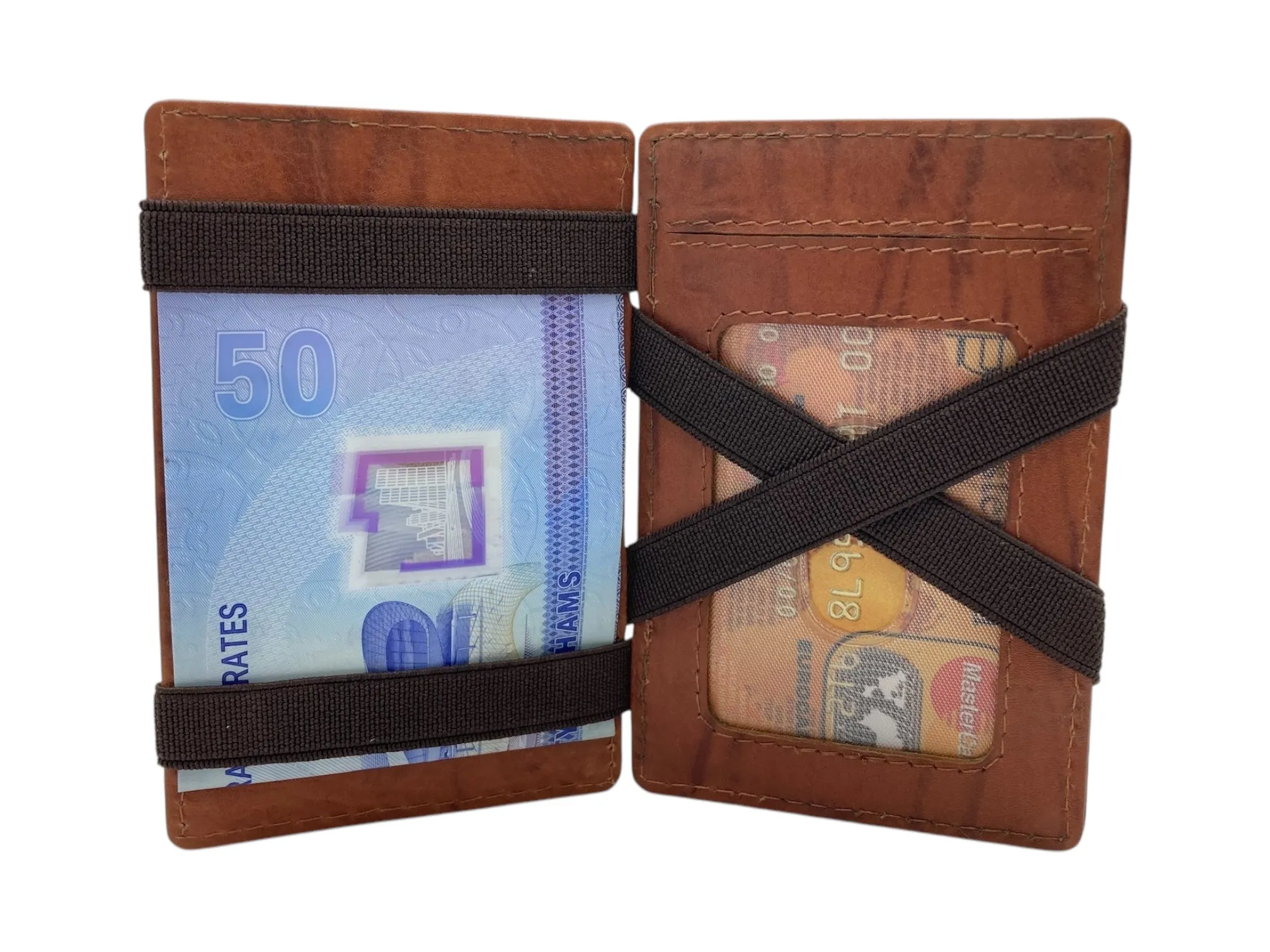 Magic Card Case & Cash Wallet Two Side Open # 1598 MAGIC