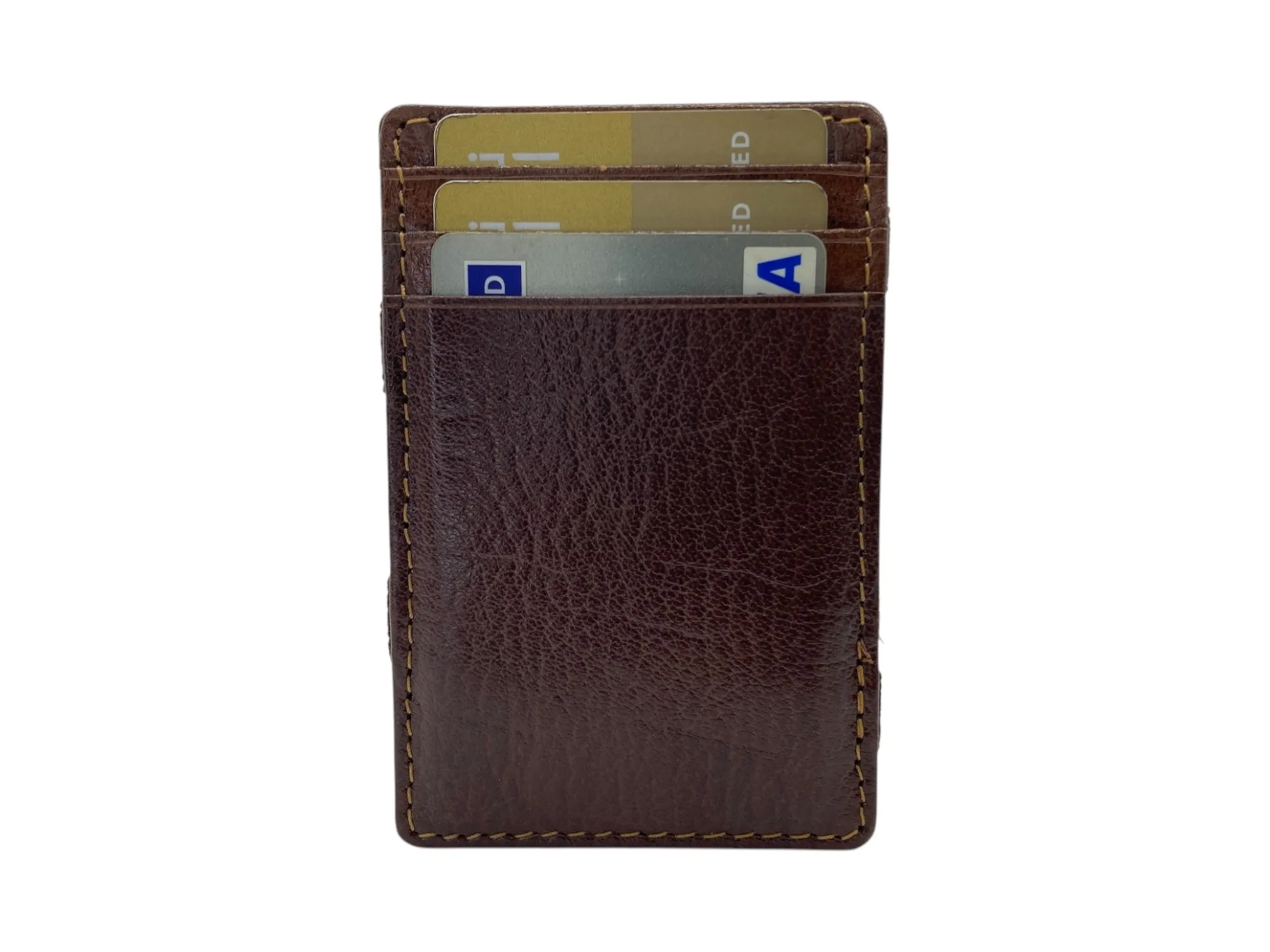 Magic Card Case & Cash Wallet Two Side Open # 1598 MAGIC