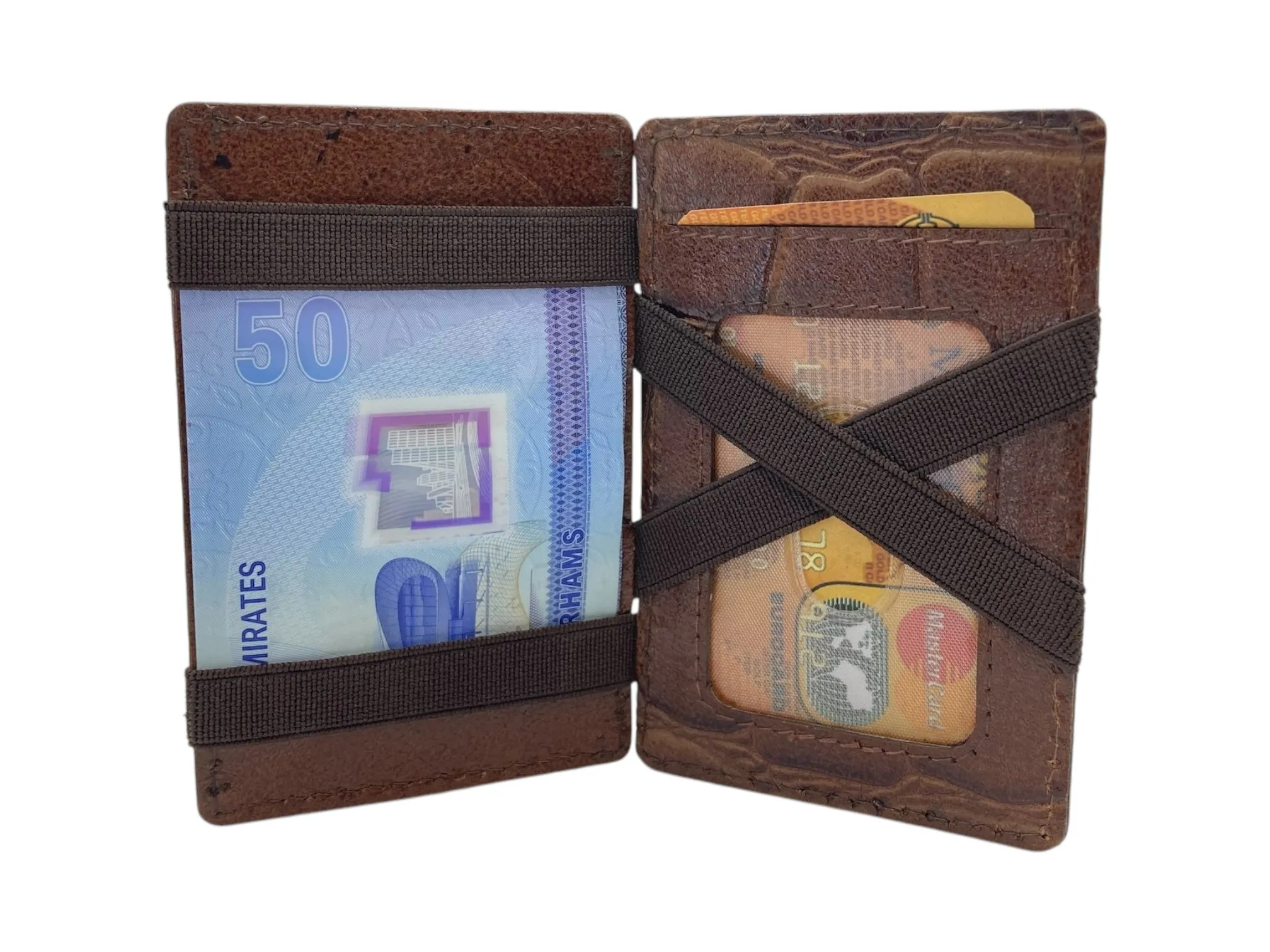 Magic Card Case & Cash Wallet Two Side Open # 1598 MAGIC