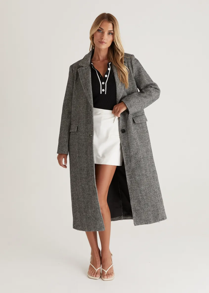 Maja Coat - Black