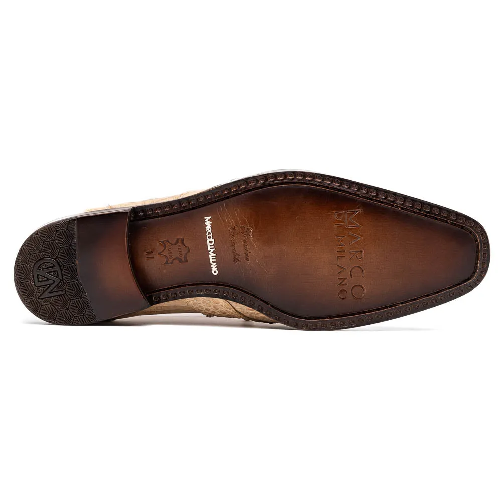 Marco Di Milano Lacio Orix Caiman Crocodile Dress Shoes
