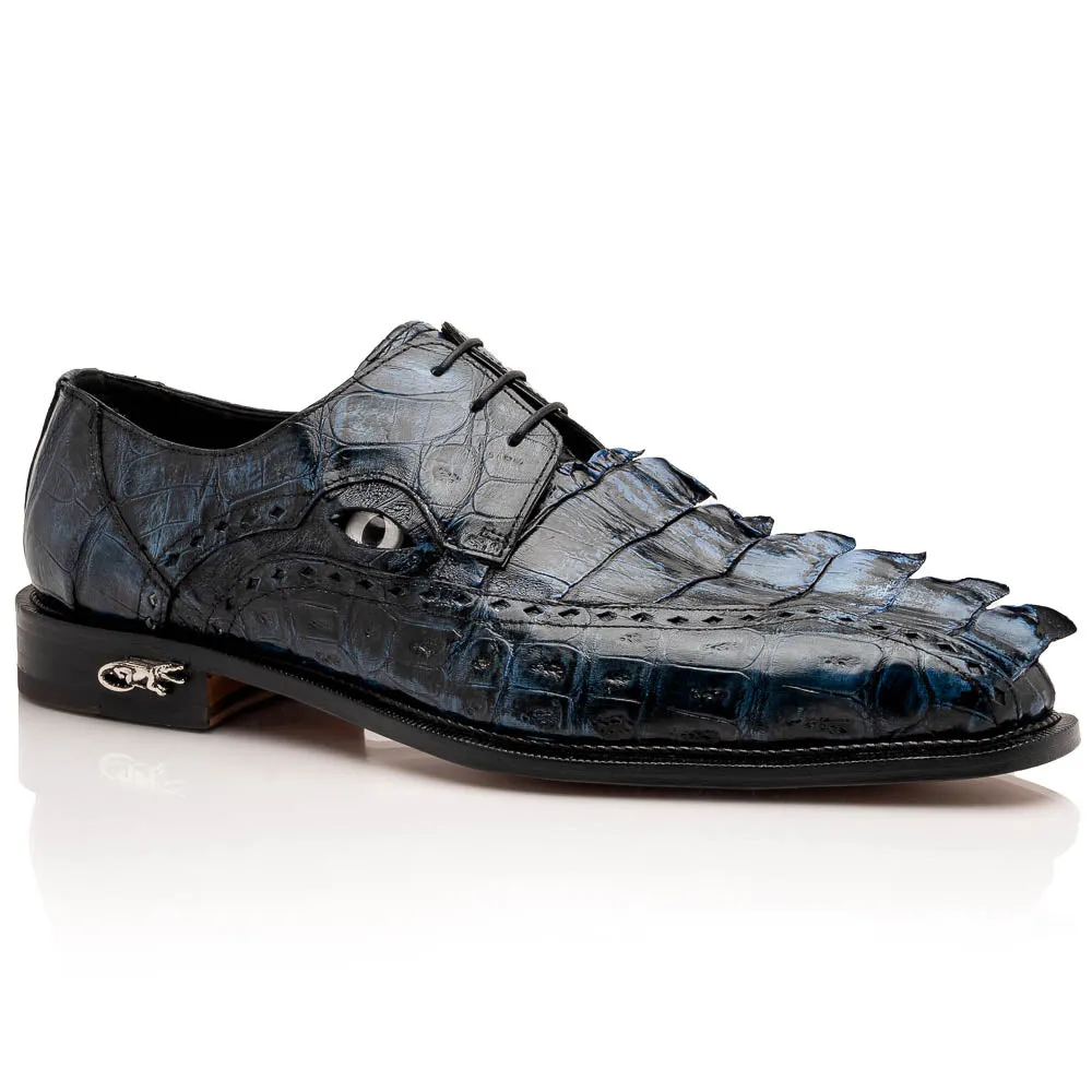 Mauri 4717/3 Night Baby Croc / Hornback Dress Shoes