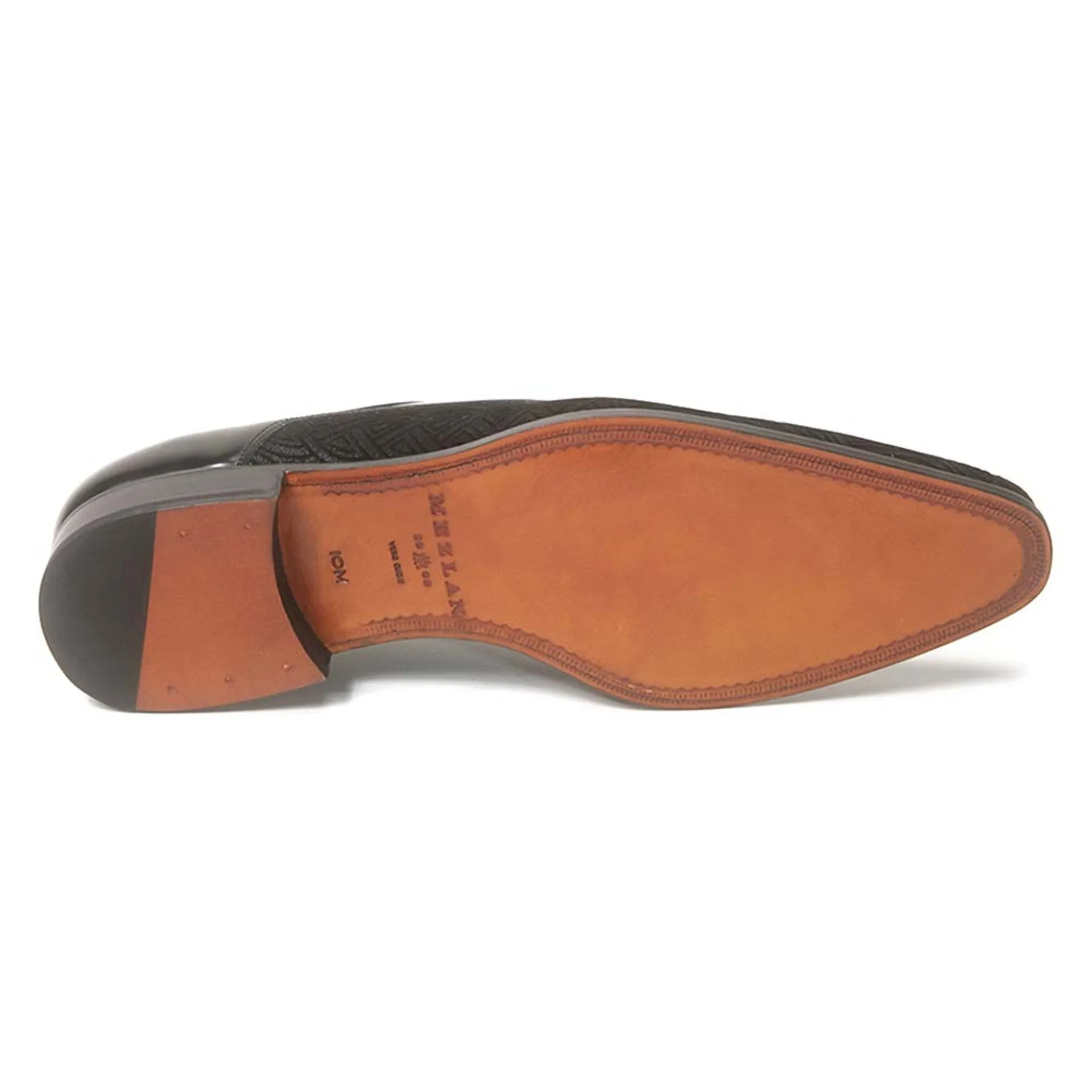 Men Black Tuxedo Center Gore Lace Slip On By Mezlan Made In Spain Brand