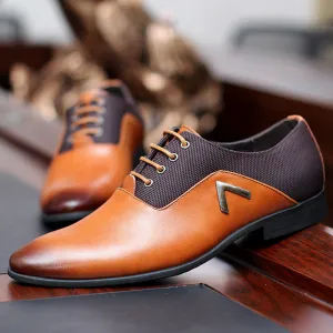 Men Formal Leather Shoes Quality Brand Mens Dress Oxfords Flats Size 6-12