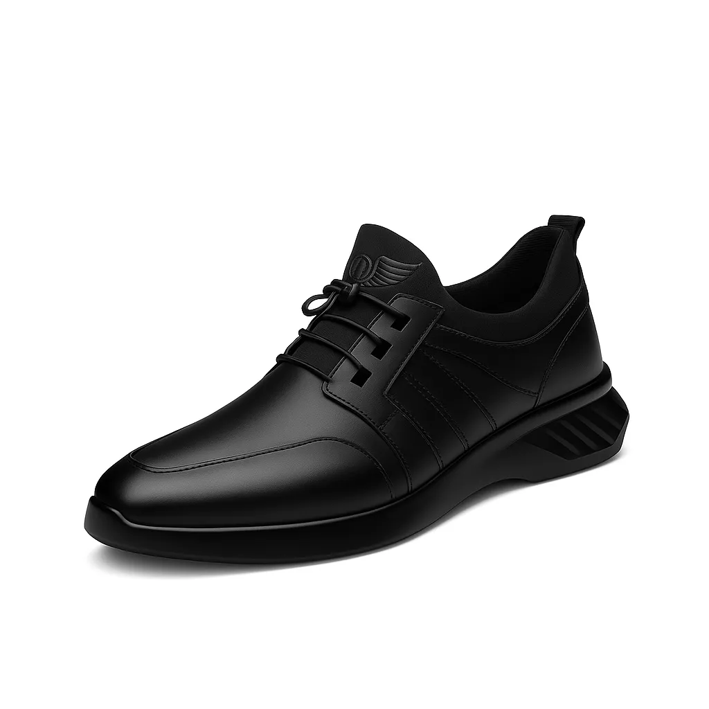 Men's Elevated Leather Shoe 2.4 & 3.1 inches Lift