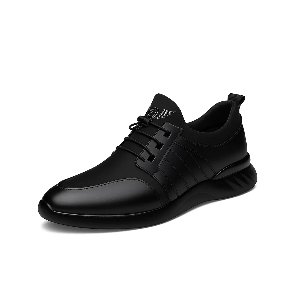 Men's Elevated Leather Shoe 2.4 & 3.1 inches Lift