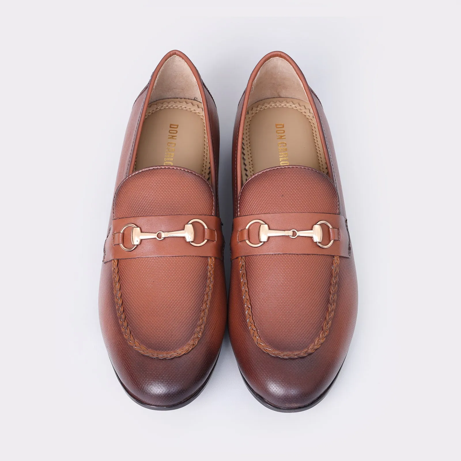 Men's leather dress slip-on