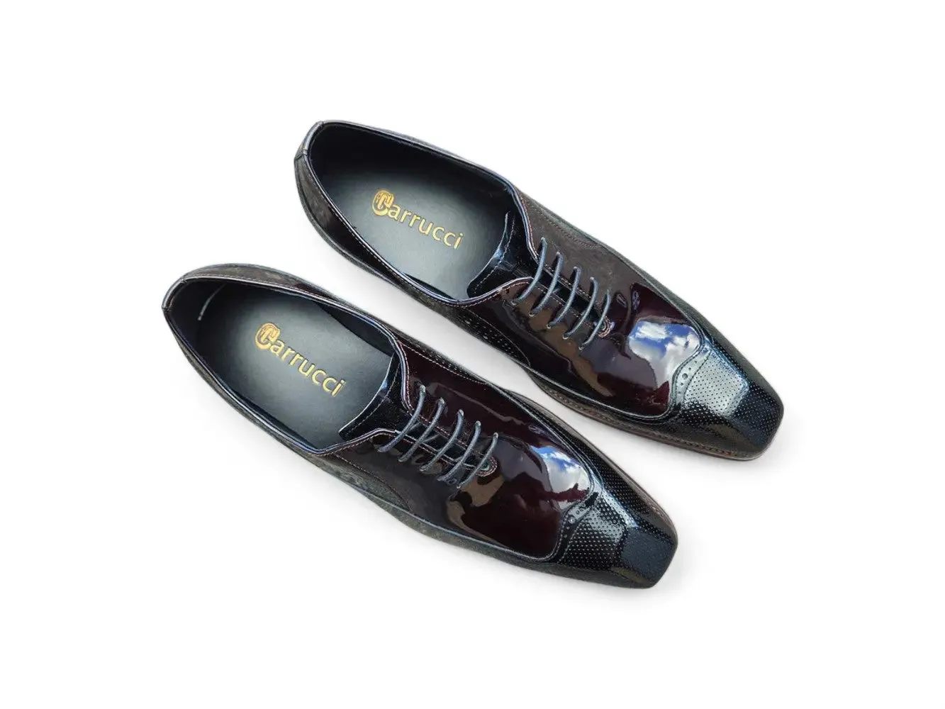 Modern Patent Leather Oxford