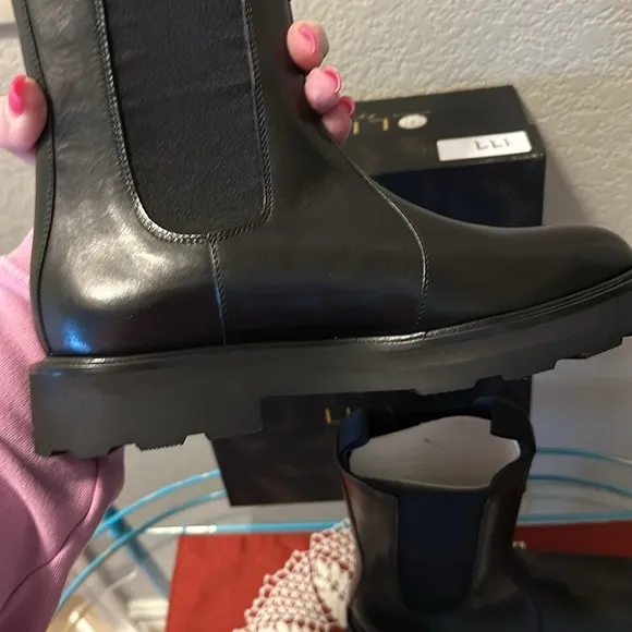 NWT Lita by Ciara Italian leather luxury boots.