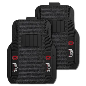 Ohio State University 2-pc Deluxe Car Mat Set