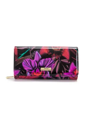 ORCHID  LARGE LEATHER RFID WALLET- WSF1501