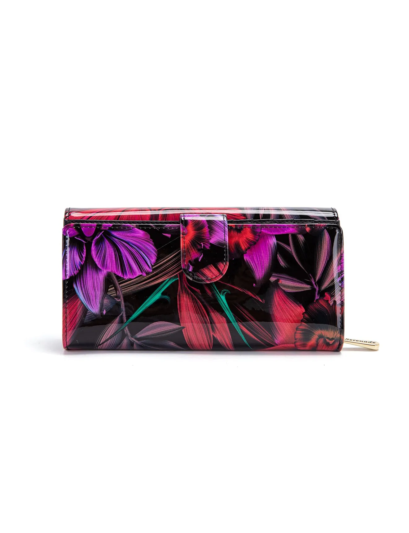 ORCHID  LARGE LEATHER RFID WALLET- WSF1501