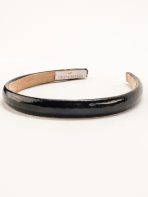 Paige Mini Puff Headband - Black