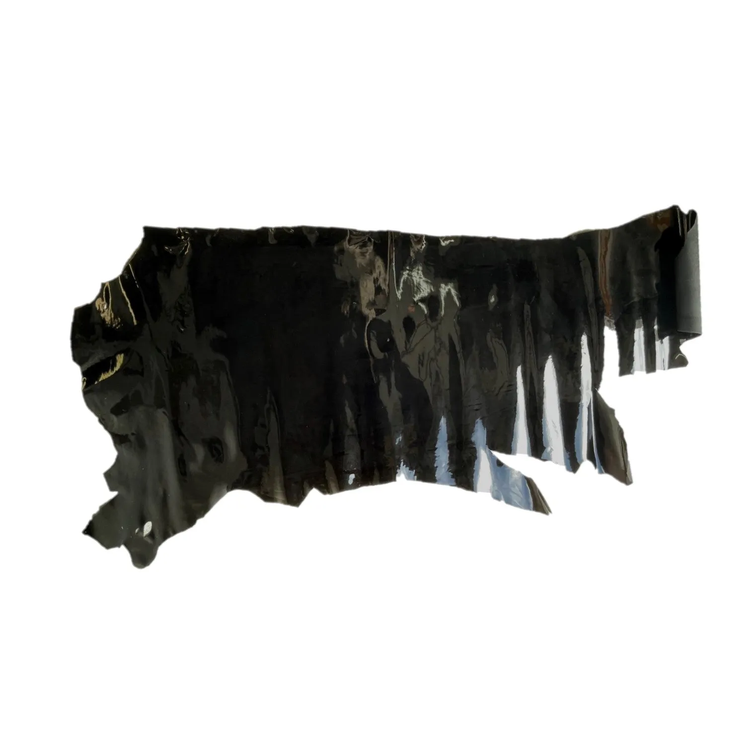 Patent Black Cow Side | 1.2mm | 23 sq.ft | from $300 ea.