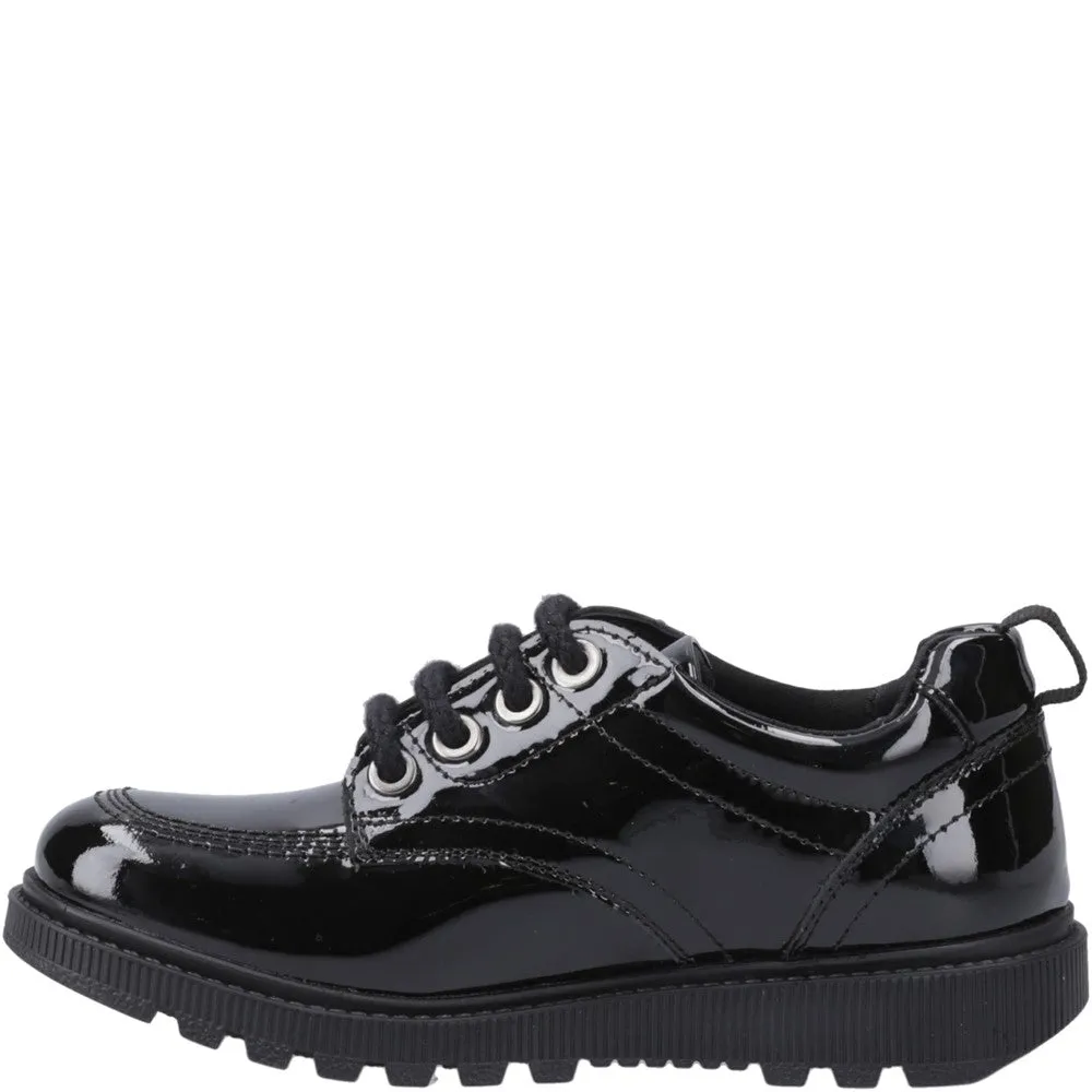 Patent Black Keeley Senior School Shoes