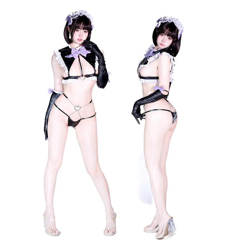 Patent Leather Maid Suit UB99169