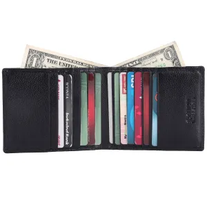 Pebble Texture 20 Card Billfold Wallet #1888