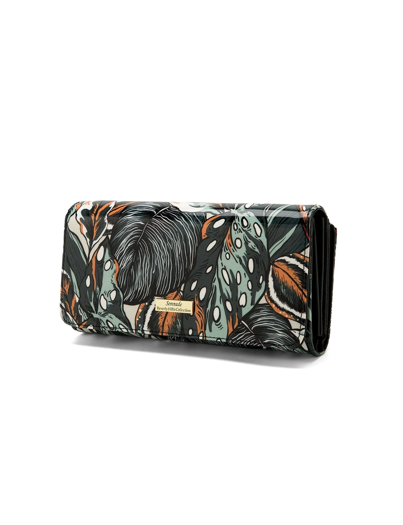 PHYLLIS LARGE LEATHER RFID WALLET- WSN8201-SALE
