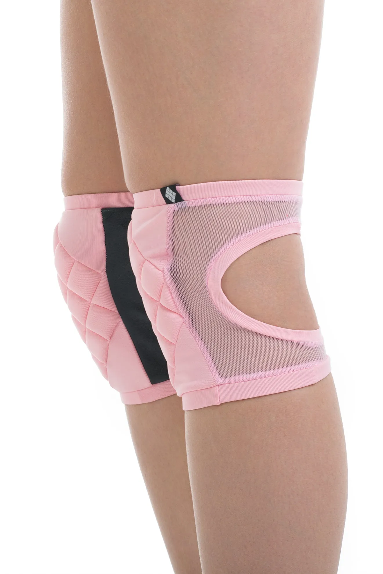Poledancerka Grippy Kneepads - Baby Pink (with Pocket)