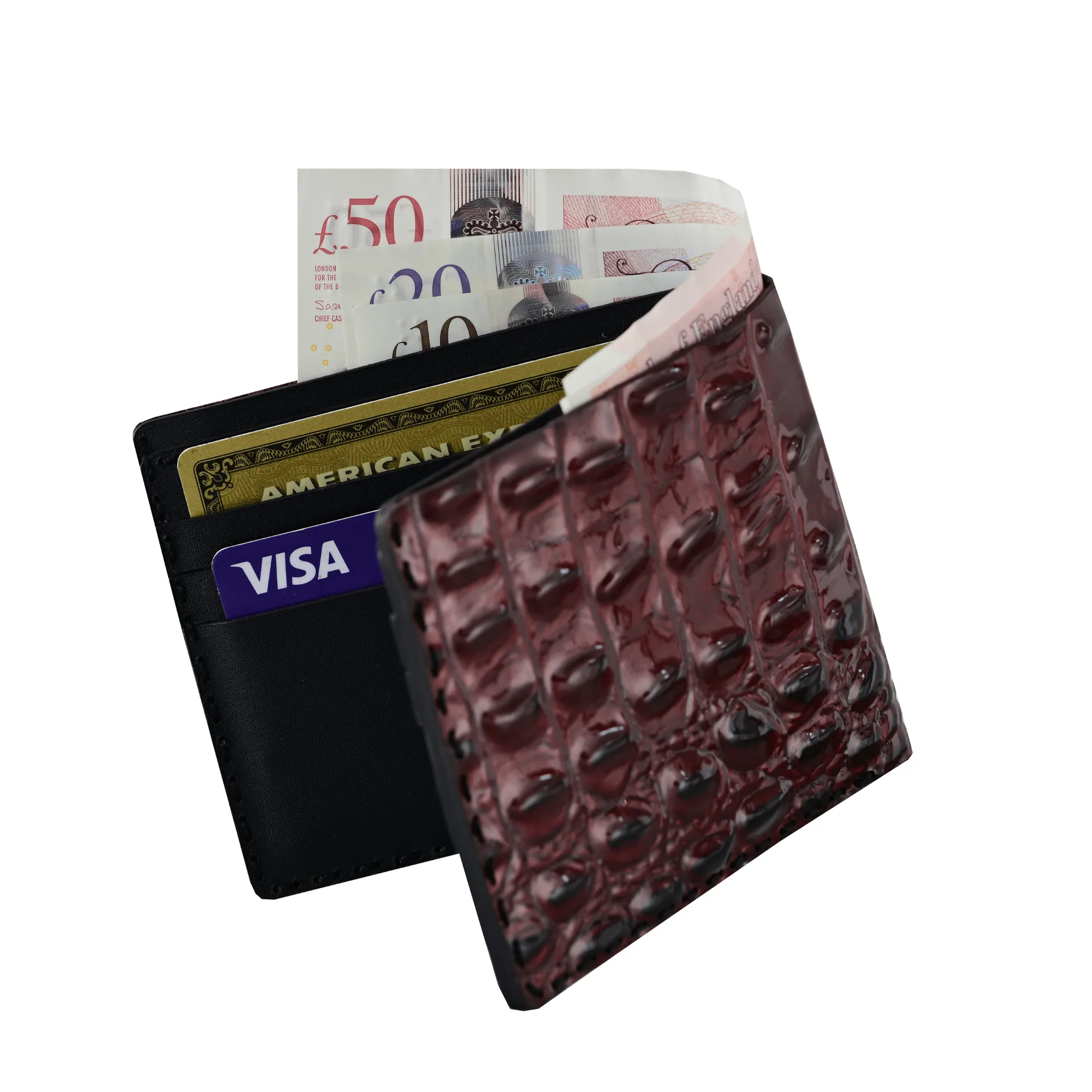 Premium Leather Belt & Leather Wallet Set – Stylish Men's Leather Gift – Christmas Gift
