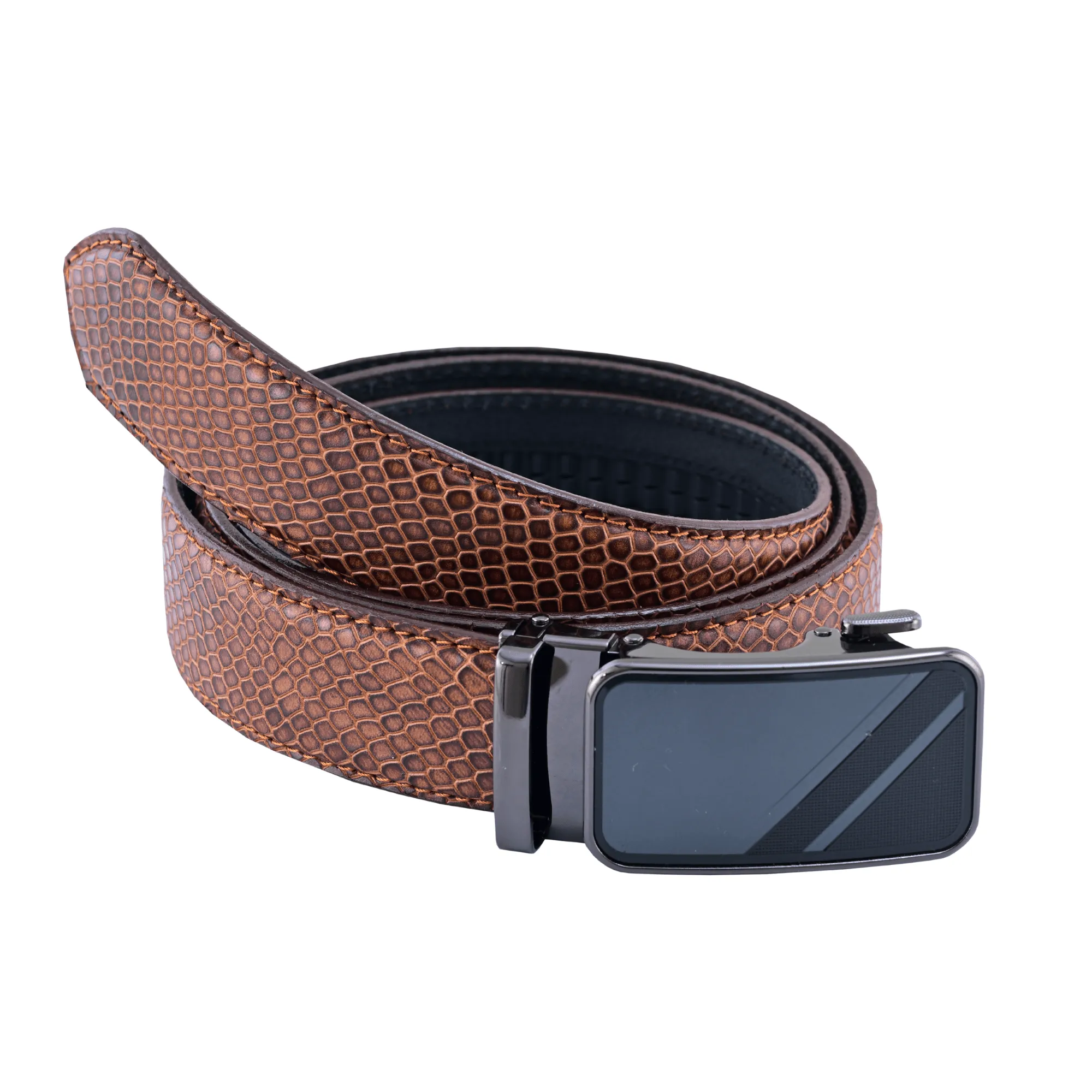 Premium Leather Belt & Leather Wallet Set – Stylish Men's Leather Gift – Christmas Gift