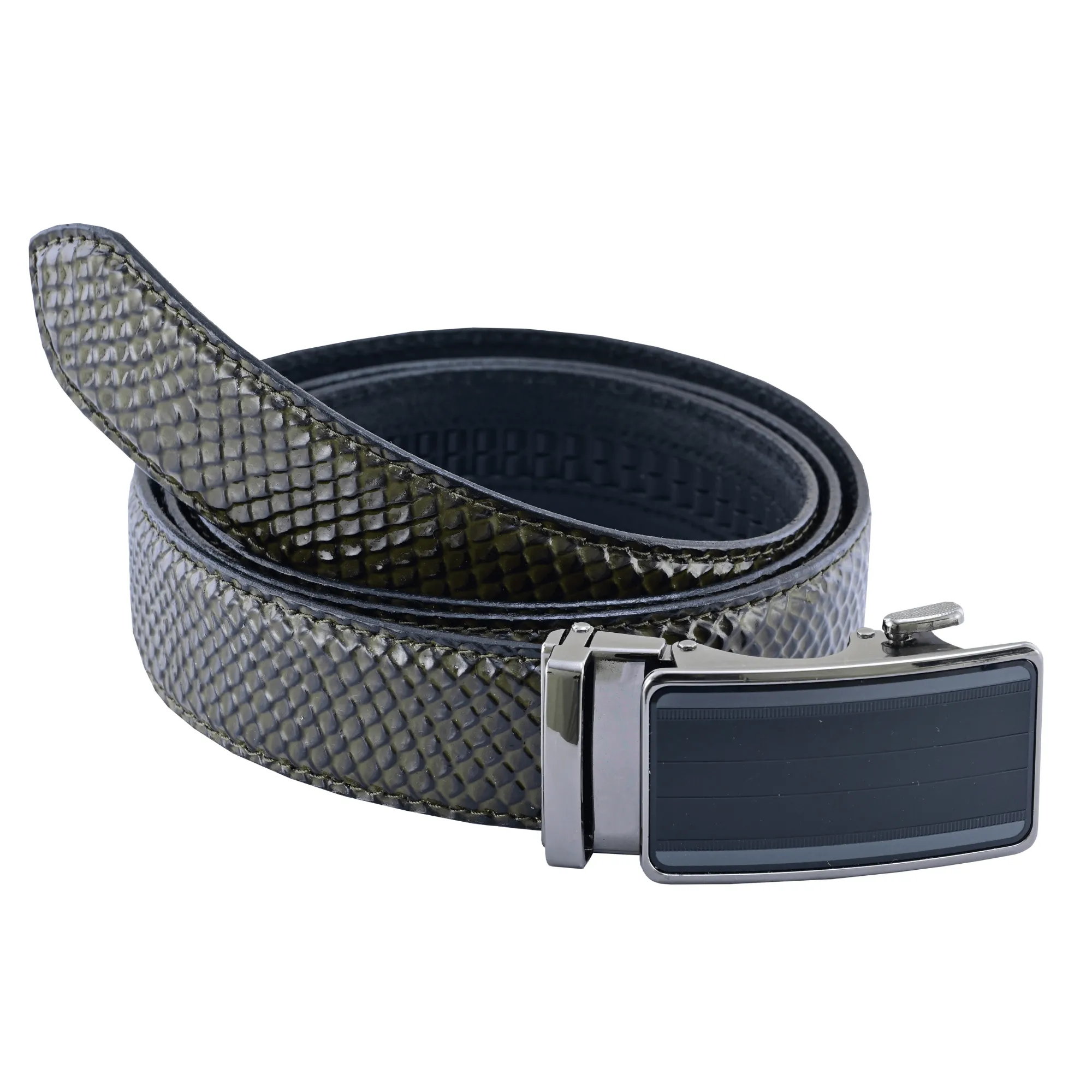 Premium Leather Belt & Leather Wallet Set – Stylish Men's Leather Gift – Christmas Gift