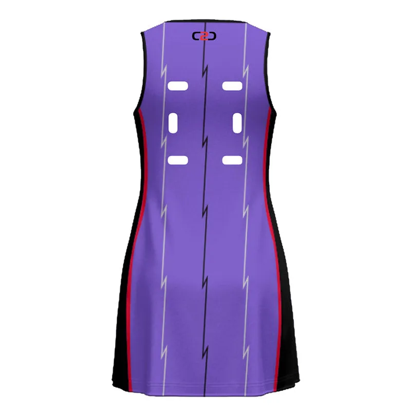 Raptors Core Netball Dress Custom Design Your Own