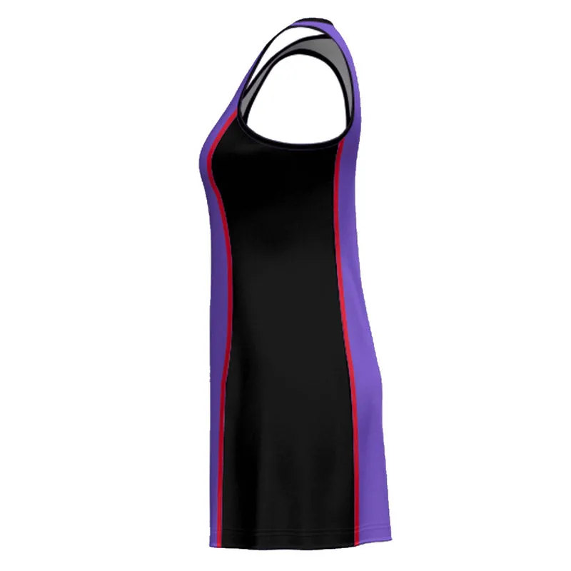 Raptors Core Netball Dress Custom Design Your Own