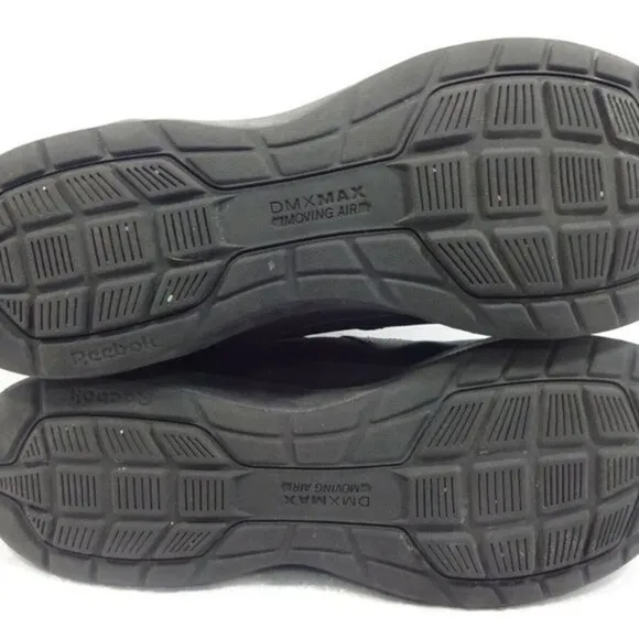 Reebok Walk Ultra 7 DMX MAX Mens Size 12 Black Running Shoes Lace Up BS9534