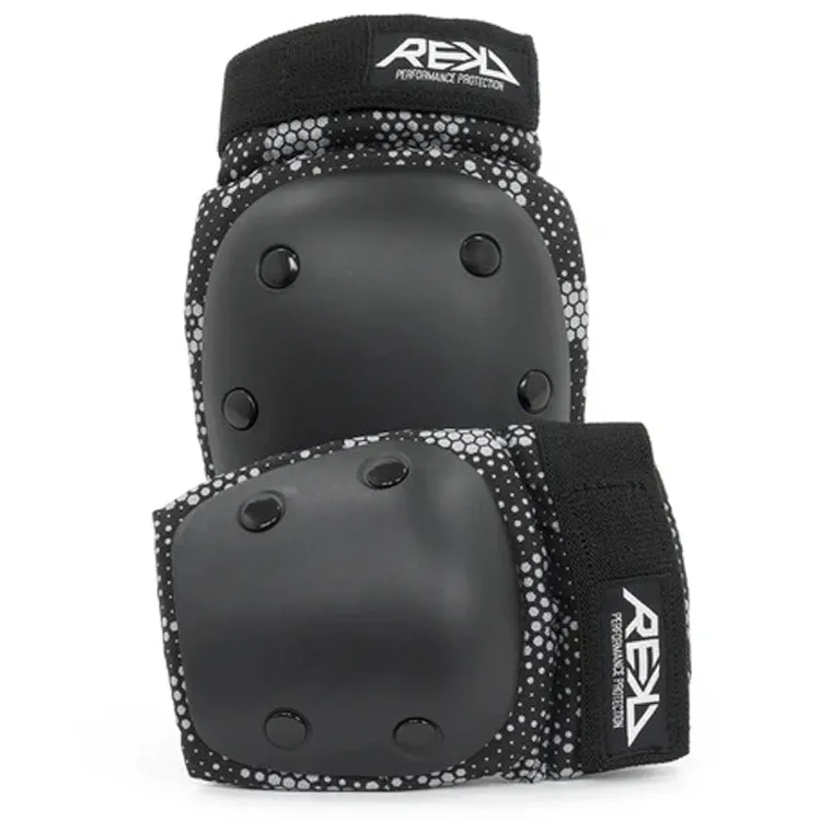 Rekd Heavy Youth Duty Double Junior Pad Set Black/Grey