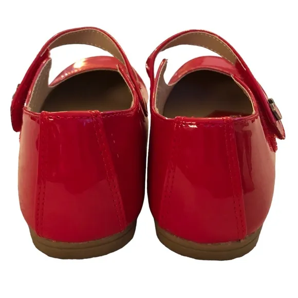 Retired Gymboree Candy Apple Patent Leather Mary Janes size 3