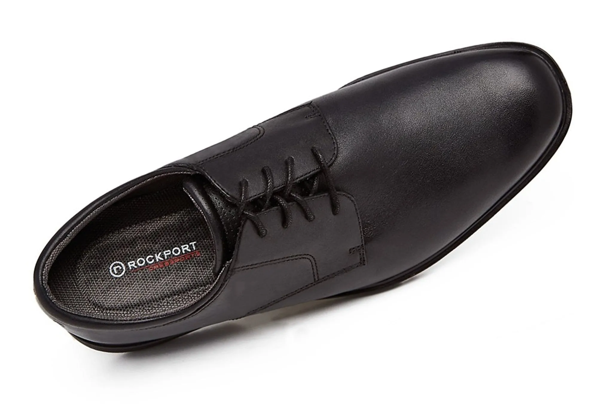 Rockport Allander Mens Leather Lighweight Comfortable Wide Fit Shoes