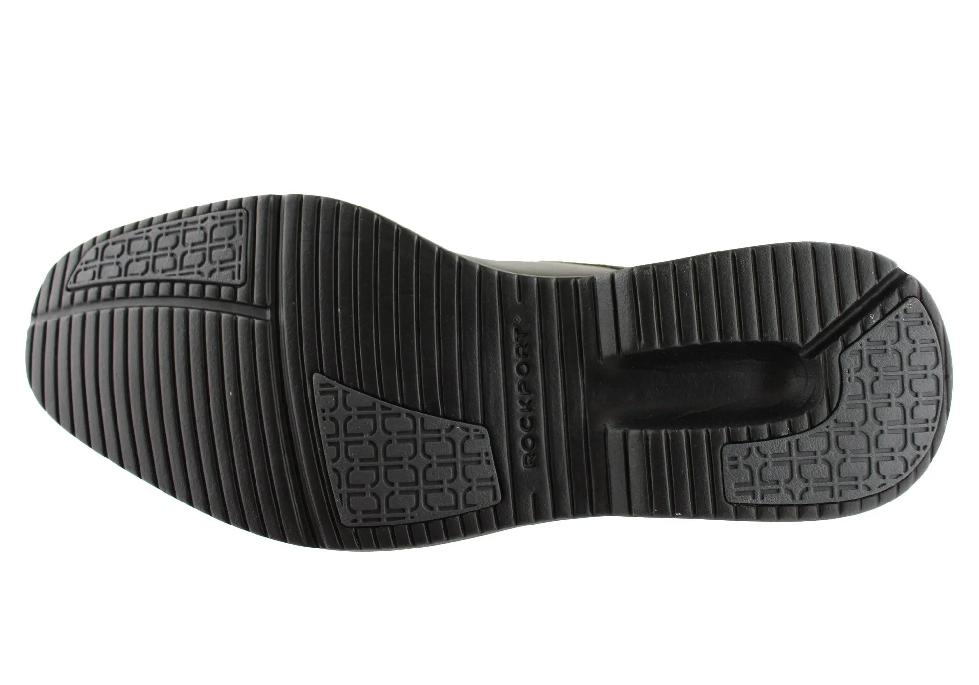 Rockport Allander Mens Leather Lighweight Comfortable Wide Fit Shoes